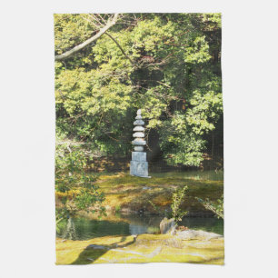 White Snake Pagoda / Hakuja No Tsuka Geschirrtuch