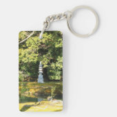 White Snake Pagoda / Hakuja No Tsuka Schlüsselanhänger (Rückseite)