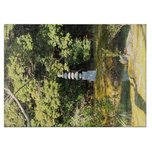 White Snake Pagoda / Hakuja No Tsuka Schneidebrett (Vorderseite)