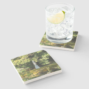 White Snake Pagoda / Hakuja No Tsuka Steinuntersetzer