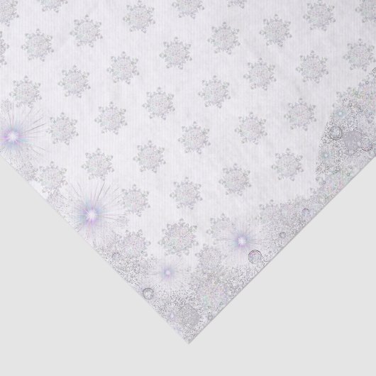 white snowflake seidenpapier (Ausschnitt)