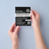 White Snowflake, Snow Removal Company Werbung Flyer (Gruppe)