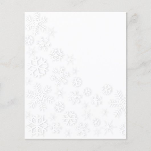 White Snowflakes (Vorderseite)