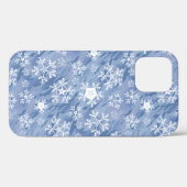 White Snowflakes Case-Mate iPhone Hülle (Rückseite (Horizontal))