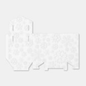 White Snowflakes Geschenkschachtel (Ungefaltet)