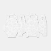 White Snowflakes Geschenkschachtel (Ungefaltet)