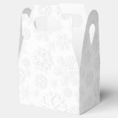 White Snowflakes Geschenkschachtel (Geöffnet)