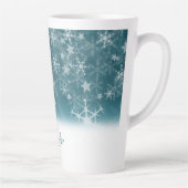 White Snowflakes Milchtasse (Rechts)