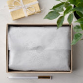 White Snowflakes Seidenpapier (Geschenk)