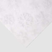 White Snowflakes Seidenpapier (Ausschnitt)