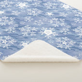 White Snowflakes Sherpadecke (3/4)