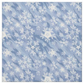 White Snowflakes Stoff (Muster)