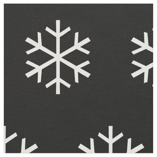 +{ White Snowflakes }+ Stoff (Nahaufnahme)