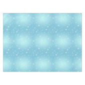 White Snowflakes Tischdecke (Vorderseite (Horizontal))
