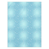 White Snowflakes Tischdecke (Vorderseite)