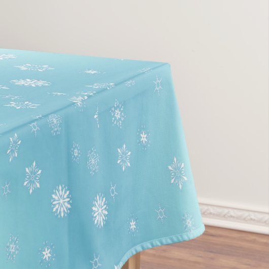 White Snowflakes Tischdecke (Beispiel)