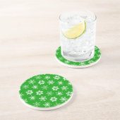 White Snowflakes Untersetzer (Seite)