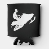 White-Snowmobile Dosenkühler (Vorderseite)