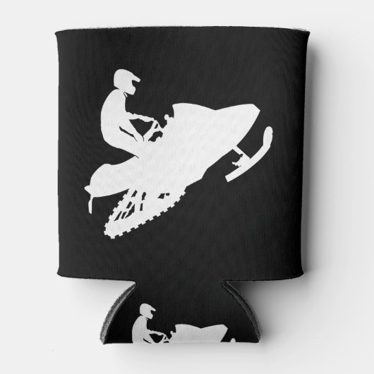 White-Snowmobile Dosenkühler (Vorderseite)