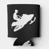 White-Snowmobile Dosenkühler (Rückseite)