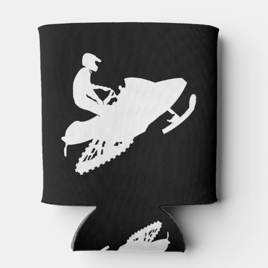 White-Snowmobile Dosenkühler (Rückseite)