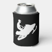 White-Snowmobile Dosenkühler (Kanne Rückseite)