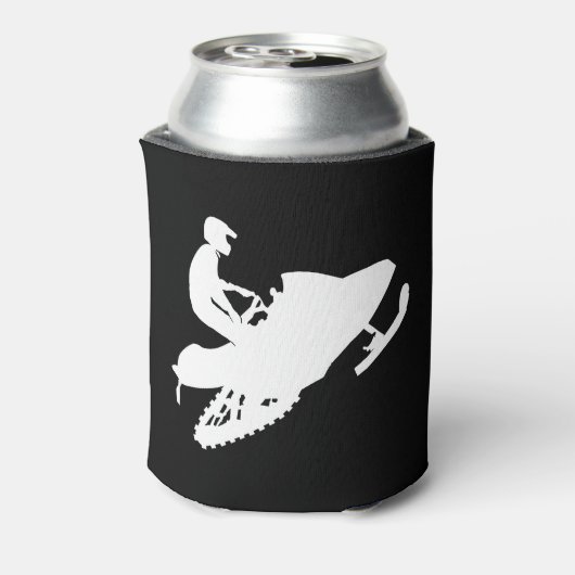 White-Snowmobile Dosenkühler (Kanne Rückseite)