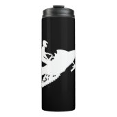 White-Snowmobile Thermosbecher (Vorderseite)