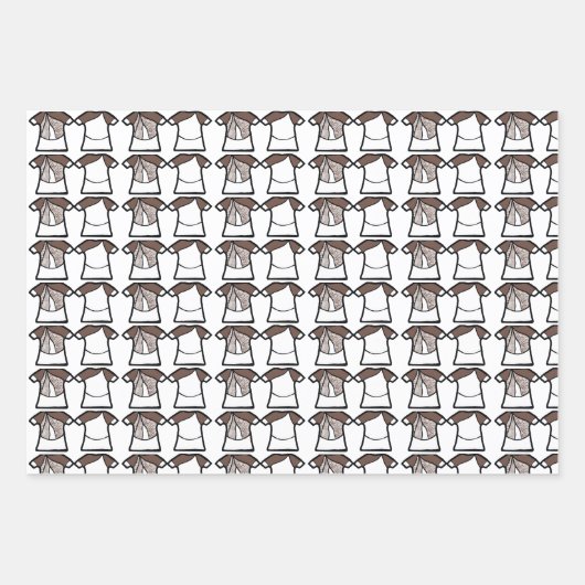 White Spark Dancer Geschenkpapier Set (Vorderseite 2)