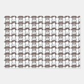 White Spark Dancer Geschenkpapier Set (Vorderseite)