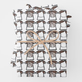 White Spark Dancer Geschenkpapier Set (Beispiel)