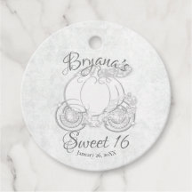 White Sparkling Cinderella Carriage Wedding-Gesche