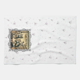 White Spill the Teeküche Handtuch