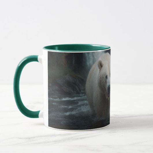 White Spirit Bear Tasse (Links)