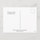 White Spruce Cone - Feiertag nach Karte (Rückseite)