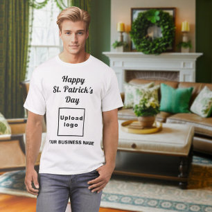 White St. Patrick's Day Business T - Shirt