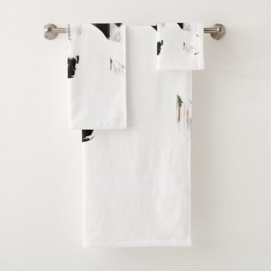 White Stallion Artwork Badhandtuch Set (Insitu)