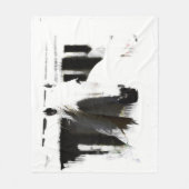 White Stallion Artwork Fleecedecke (Vorderseite)