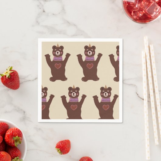 White Standard Cocktail Papier Napkins Bär Serviette (Beispiel)