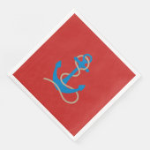 White Standard Dinner Paper Napkins Serviette (Ecke)