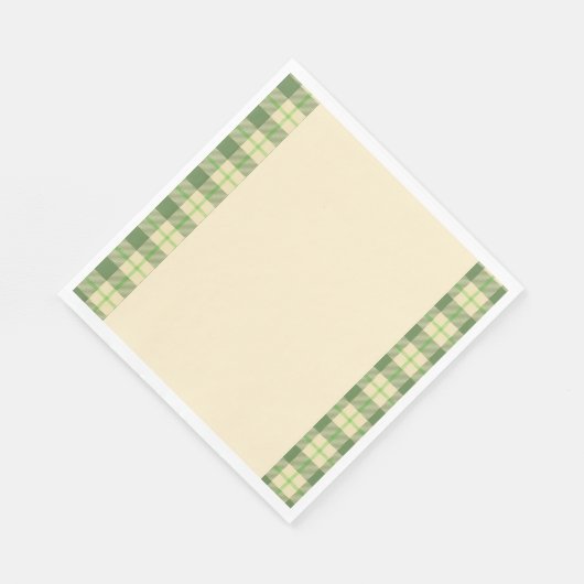 White Standard Luncheon Paper Napkins Serviette (Ecke)
