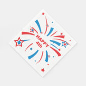 White Standard Luncheon Paper Napkins Serviette (Ecke)