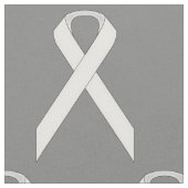 White Standard Ribbon Stoff (Nahaufnahme)