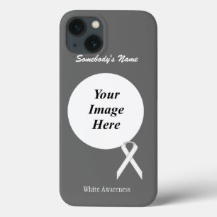 White Standard Ribbon Tmpl von Kenneth Yoncich Case-Mate iPhone Hülle