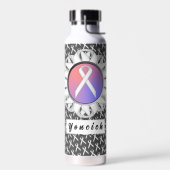 White Standard Ribbon von Kenneth Yoncich Trinkflasche (Links)