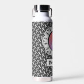 White Standard Ribbon von Kenneth Yoncich Trinkflasche (Vorne)