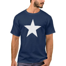 White Star / America / USA - Patriotic T-Shirt T -