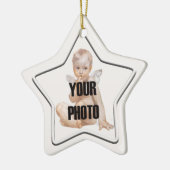 White Star Foto Rahmen Ornament (Links)