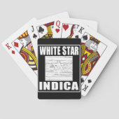 WHITE STAR INDICA SPIELKARTEN (Rückseite)