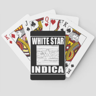 WHITE STAR INDICA SPIELKARTEN